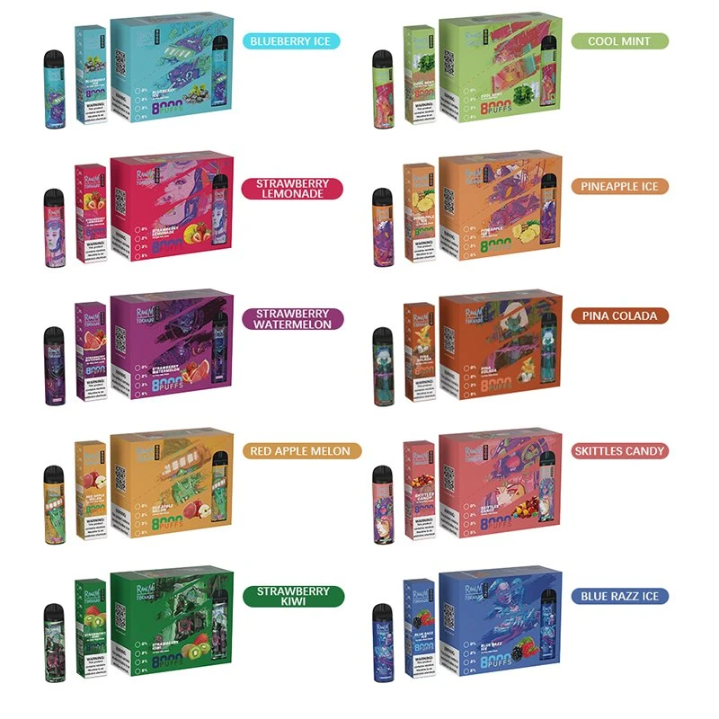product-800-800 RandM Tornado 8000 electroic cigarette disposable vape