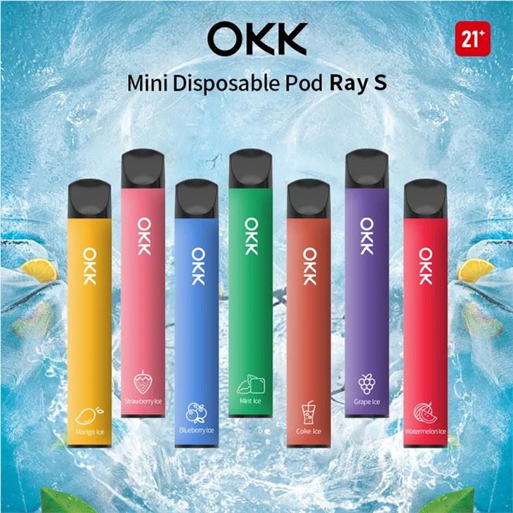 OKK RAYS Electronic Cigarette Disposable Vape OKK RAYS Electronic Cigarette Disposable Vape