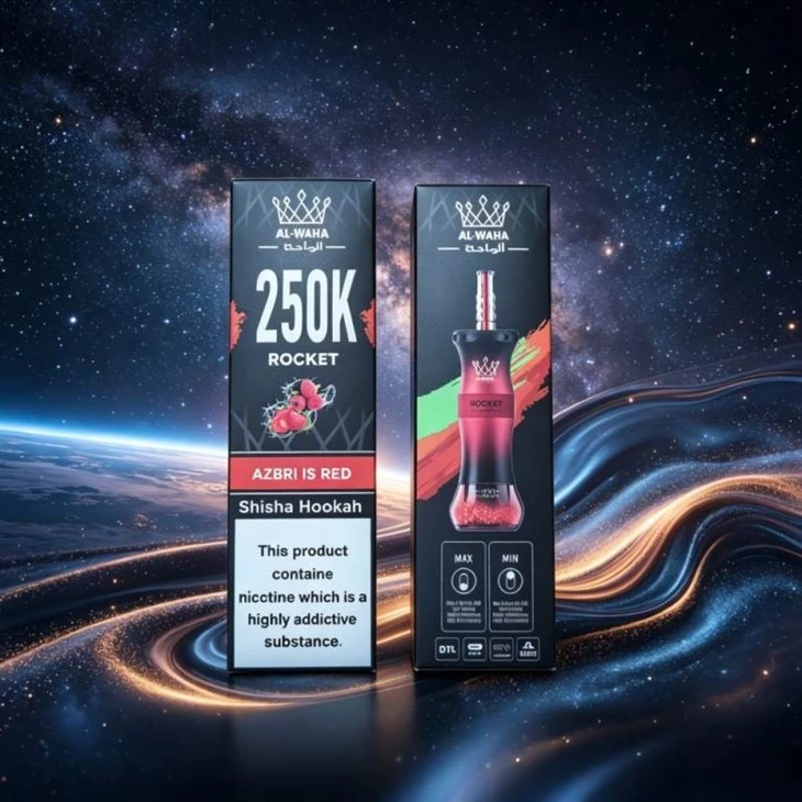 Al Waha Shisha 250K Puffs price Al Waha Shisha 250K Puffs price