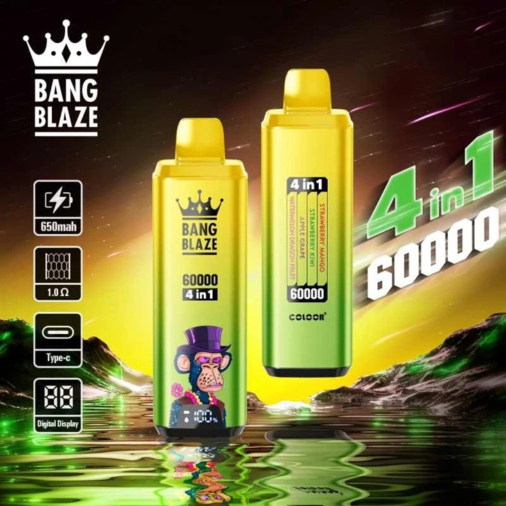 BANG BLAZE 60000 PUFFS 4 IN 1 FLAVOR