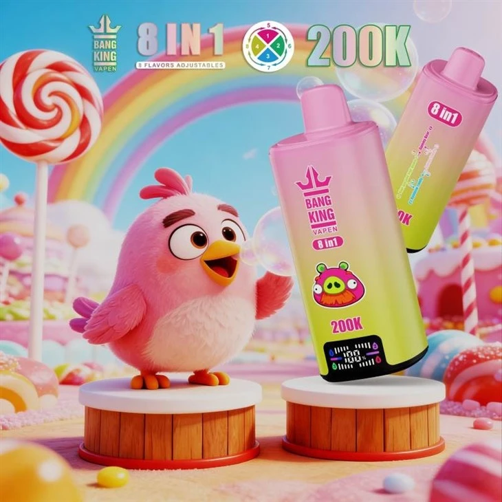 BANG KING VAPEN 200000 8IN1 best