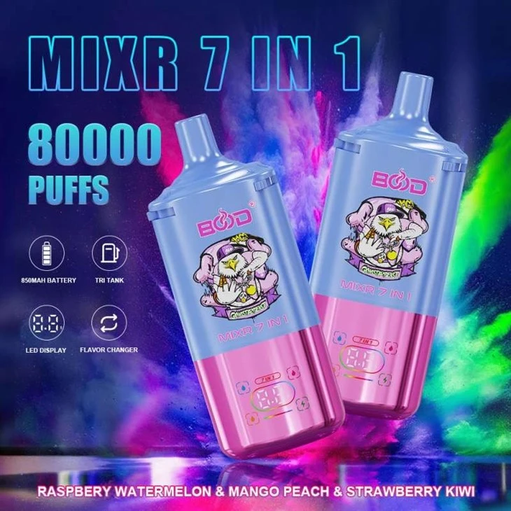 Raspbery-watermelon&-Mango-peach&-Strawberry-kiwi-Raspbery-watermelon&-Mango-peach&-Strawberry-kiwi-BOOD MIXR 7 IN 1 80000 Raspbery-watermelon&-Mango-peach&-Strawberry-kiwi-Raspbery-watermelon&-Mango-peach&-Strawberry-kiwi-BOOD MIXR 7 IN 1 80000