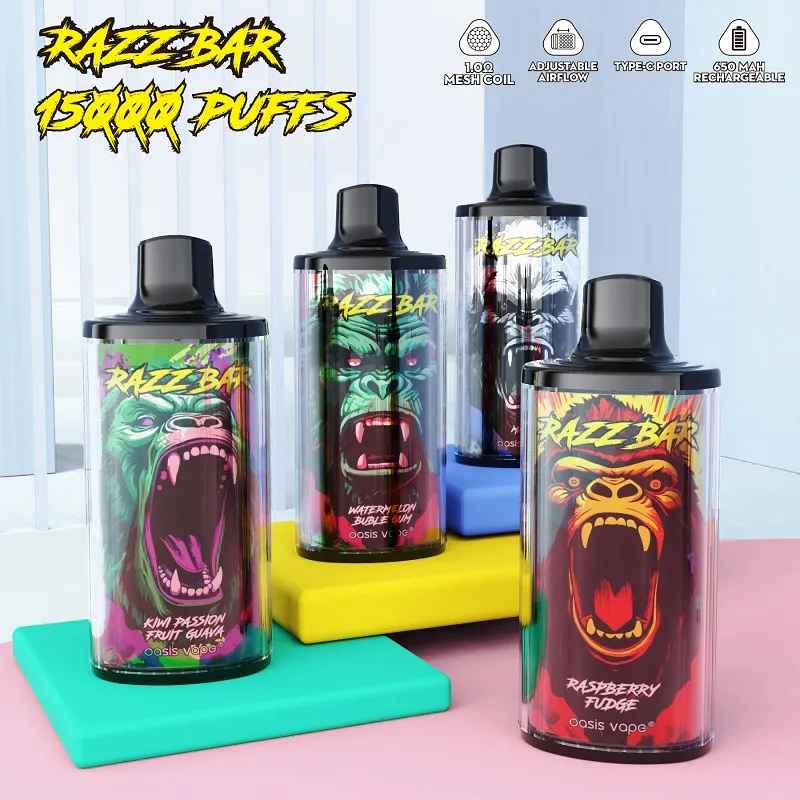 RAZZ BAR 15000 PUFF VAPE RAZZ BAR 15000 PUFF VAPE