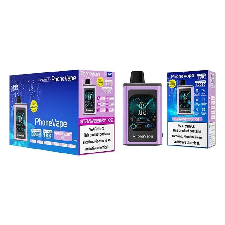 2Strawberry-Ice_JNR PhoneVape 30K