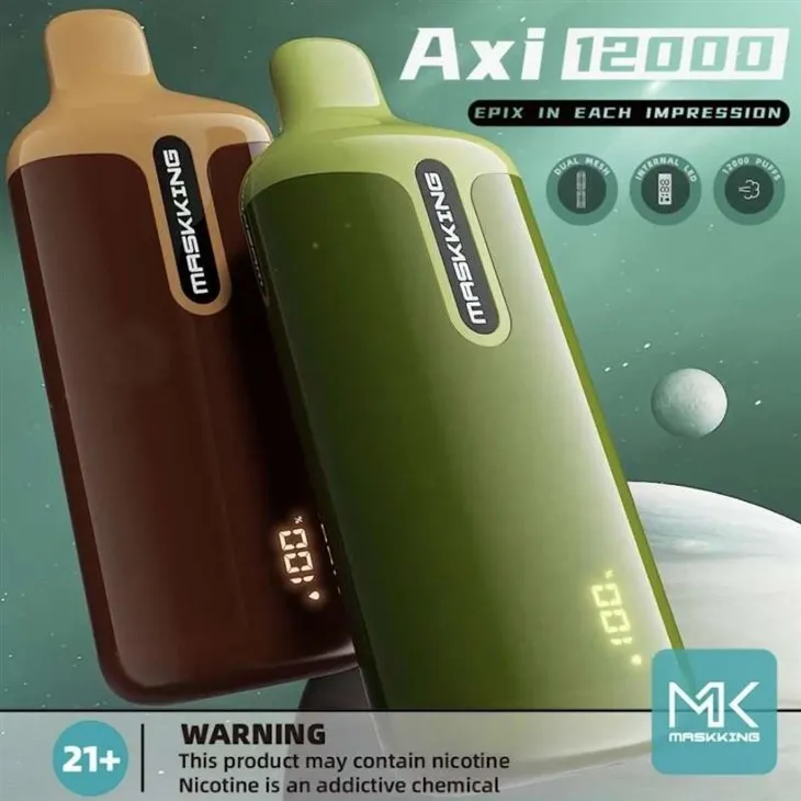 Maskking-Disposable-Vape-12000-Puff-22ml-E-Juice-Capacity-Axi-12000-Rechargeable-Vape