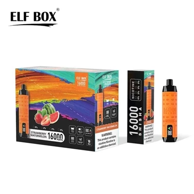 Prodott Ġdid: ELF BOX SHISHA 16000 Sigarett Elettroniku Disposable
