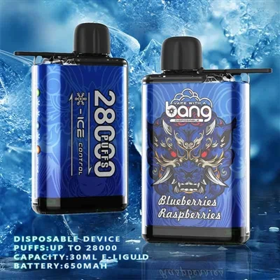 Nista 'nikkontrolla l-livell tas-silġ tal-Bang 28000 Puffs Ice Control Electr...