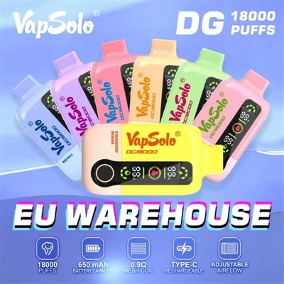 Għaliex Vapsolo DĠ 18000 puffs saru l-prodott preferut għad-dilettanti tal-va...