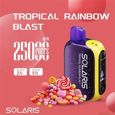 Solaris 25000 puffs jistgħu jiġu ċċarġjati bl-użu ta 'enerġija solari?