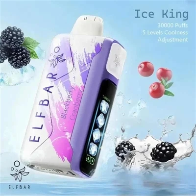 Sensazzjoni ta 'tħaddan super qawwi, Ice King jirrakkomanda: Elf Bar Ice King...