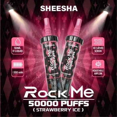 RockMe SHISHA 50000 VAPE Analiżi Fil--Depth: Meta Sigaretti E-Disposabbli Daħ...