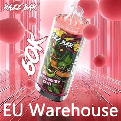Razz Bar 60000: Għażla Ġdida Għas-sigaretti E-Disposabbli ta'-kapaċità għolja.