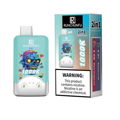 RUNCHUNFU 2 fi 1 1000K Sigaretti Elettroniċi Disposable|Million Puff Ultra-Ka...