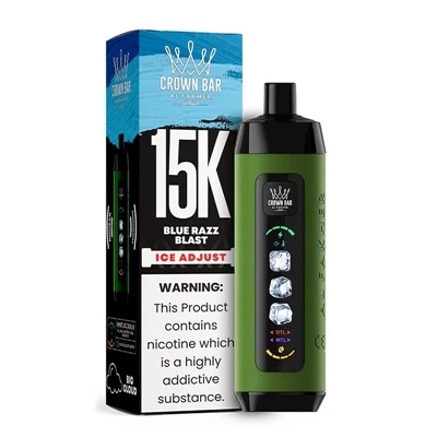 AL Fakher Crown Bar Ice Adjust 15K: Għażla Premium Għas-Silġ Aġġustabbli-siga...