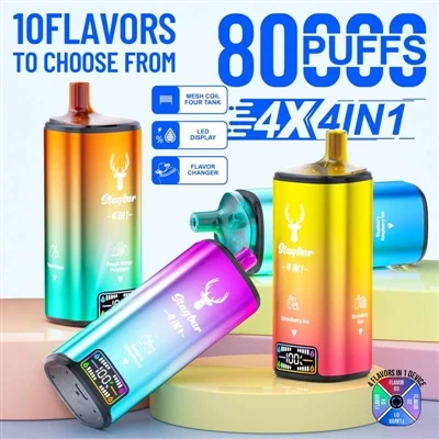 Stag Bar 4in1 80000 Puffs: Niddefinixxu mill-ġdid l-Esperjenza tas-sigaretti ...