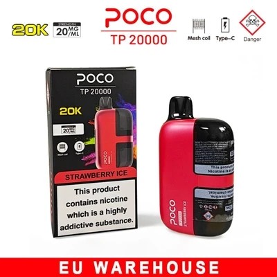 POCO 20000: Sigarett E-Disposabbli Li Jolqot Bilanċ Bejn Durabilità, Togħma, ...