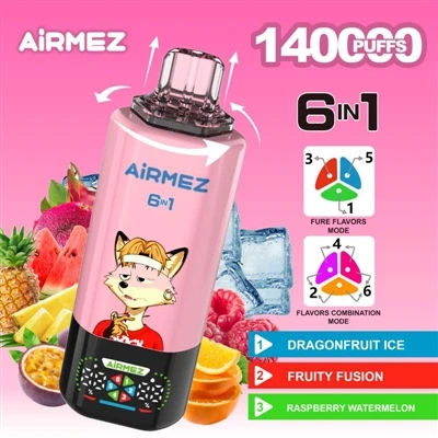 Airmez Fox 140000: Insaħħu Era Ġdida ta' Vape Disposable