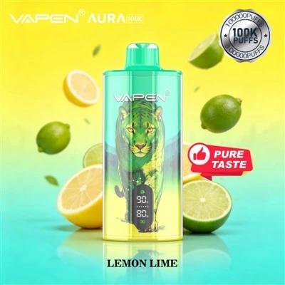 VAPEN AURA 100K PUFFS — L-Apparat Aħħari ta' Vaping -li jservi fit-tul għal V...