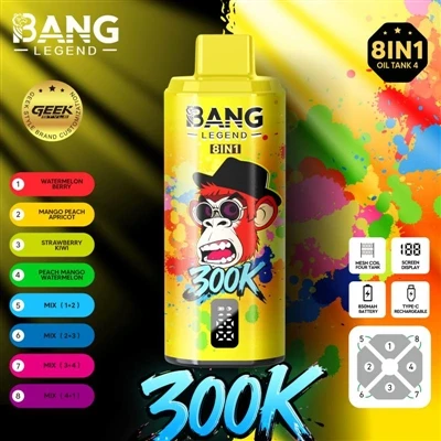 Bang Legend 300K: Punt ta' Referenza Għal Era Ġdida Ta' E-sigaretti
