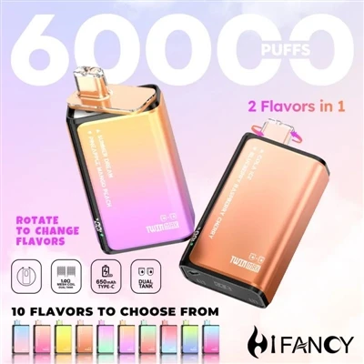 HIFANCY TWINMAX 60K — Igawdu żewġ togħmiet għall-kontenut ta' qalbek, għożż k...