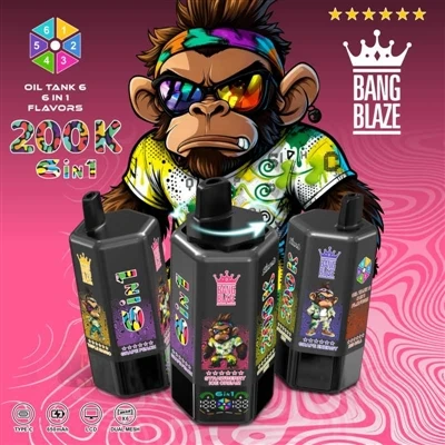 BANG BLAZE 200K 6in1: Stikk wieħed fl-idejn, Sitt Togħmiet minn fejn Agħżel, ...