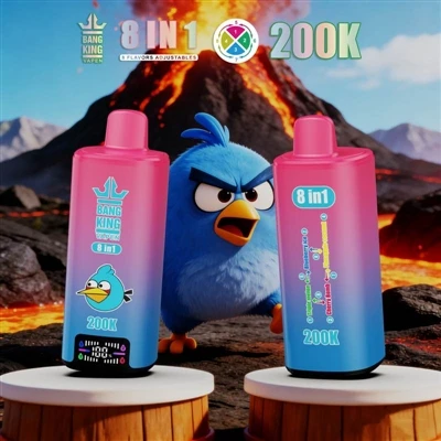 BANG KING VAPEN 8IN1 200K: Rivoluzzjoni tas-sigaretti elettroniċi trendy għaż...