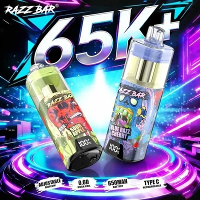 Razz Bar 65K+: Sigarett Li Jġiegħlek Tinsa Li Qatt Taqleb is-sigaretti E-.