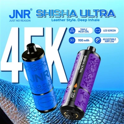 JNR SHISHA ULTRA 45000: Vapes Disposable End High-Qed Jidħlu Fl-'Era Ta' Text...