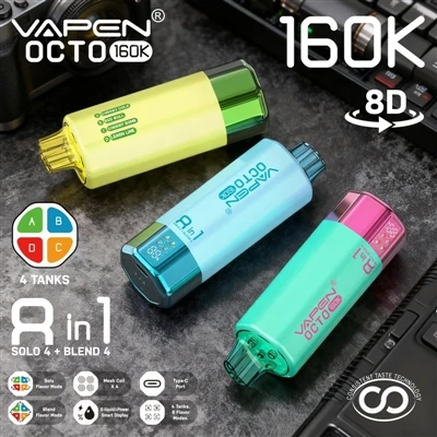 VAPEN OCTO 160K: Sigarett E-Disposabbli Li Tassew Jipperfezzjona L-Esperjenza...