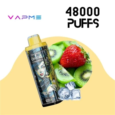 VAPME CRYSTAL 48000: Sigarett E-Disposabbli ta'-kapaċità Għolja Tassew Adatta...