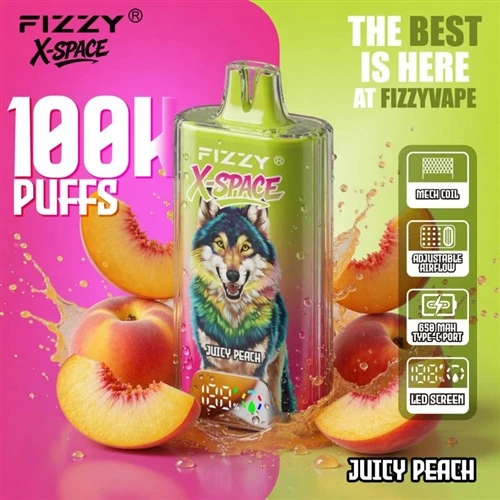 Fizzy X Space 100K: Osservazzjonijiet dwar ix-xejra ta' Vapes Disposable ta' ...