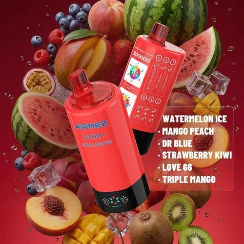 Airmez 12-in-1 300K: Meta Vape Waħdieni Joffri 12-il Esperjenzi Differenti, G...
