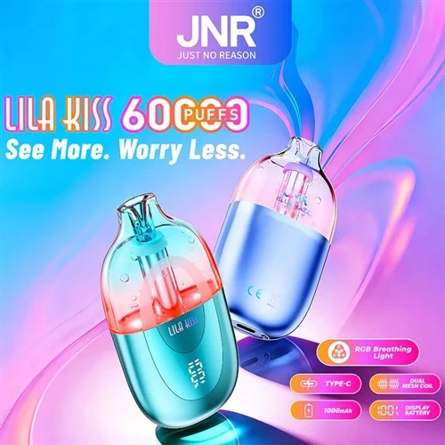 JNR Lira Kiss 60K: Xejriet Ġodda fl-Industrija tas-sigaretti E-Volum Għoli Ki...