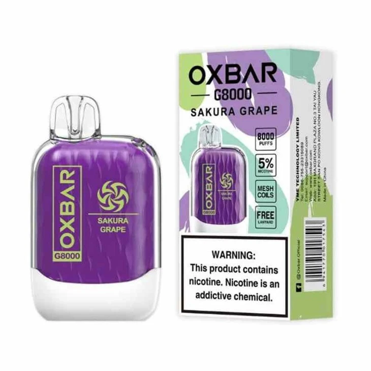 OXbar_Disposable_Vape_OXBAR G8000 OXbar_Disposable_Vape_OXBAR G8000