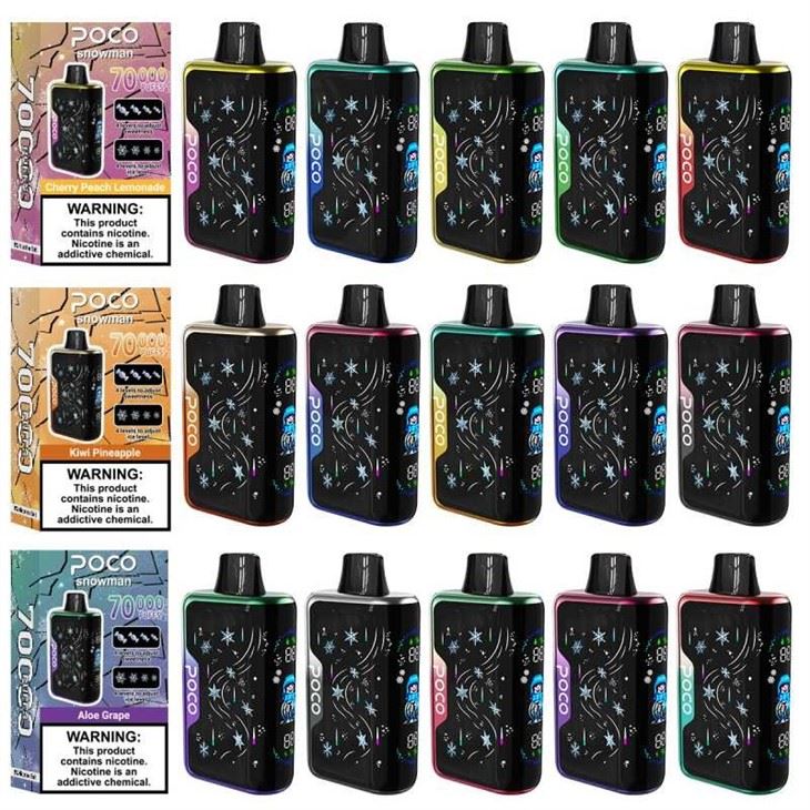 POCO SNOWMAN 70000 PUFFS factory