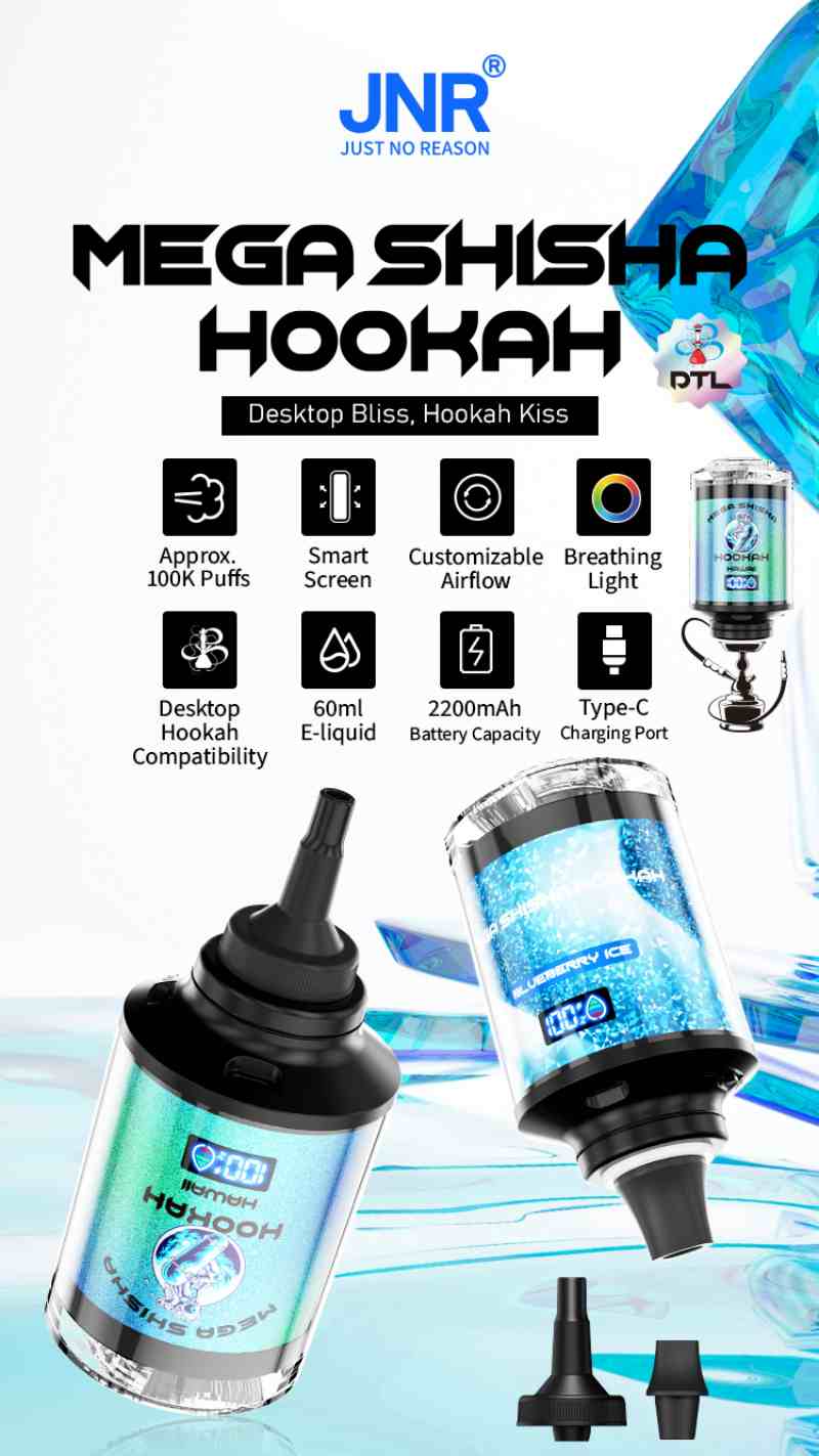 JNR Mega Shisha Hookah 100K 51