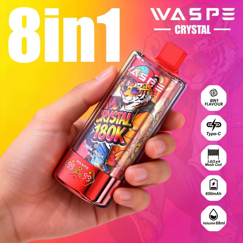 Waspe Crystal 8 in 1 180K puffs 3