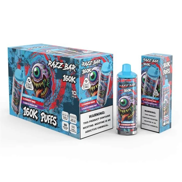 Razz Bar 160K 3 in 1 factory Razz Bar 160K 3 in 1 factory