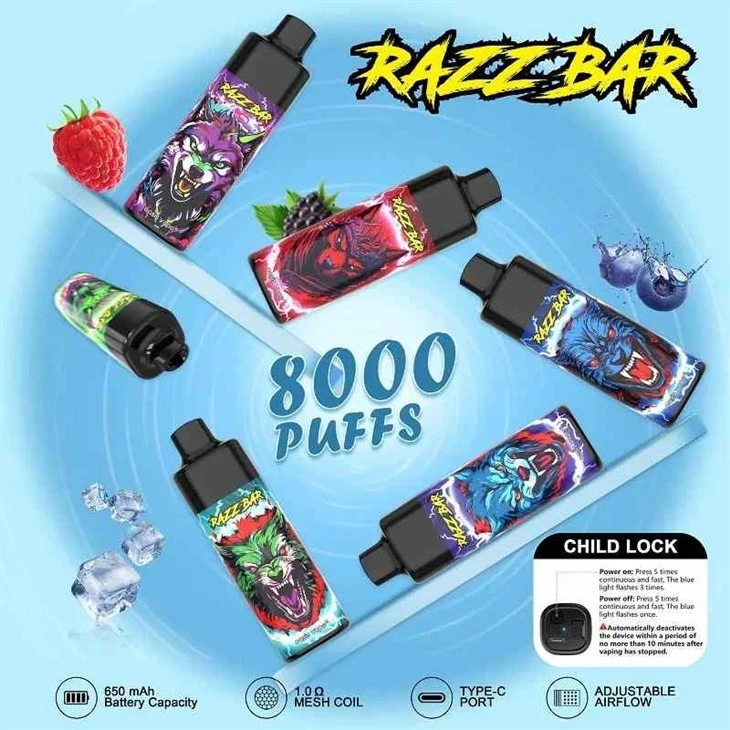razz bar 8000puffs vape