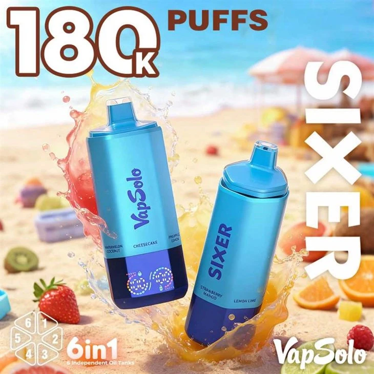 Vapsolo Sixer 180000 Puffs