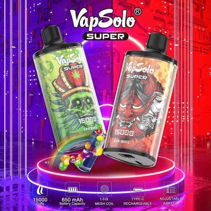 High-Quality-Vapsolo-Super-15000-Puffs-E-Cigarette-Disposable-Vapes-Box-650mAh-Rechargeable-Batteries-26ml-Puff-12K-15K-10K-5-Display-Screen-Vape_VapSolo SUPER 15000 High-Quality-Vapsolo-Super-15000-Puffs-E-Cigarette-Disposable-Vapes-Box-650mAh-Rechargeable-Batteries-26ml-Puff-12K-15K-10K-5-Display-Screen-Vape_VapSolo SUPER 15000