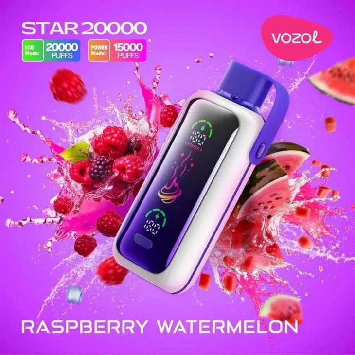 VOZOL-Star-20000-Puffs-Price-in-Dubai-RASPBERRY-WATERMELON_VOZOL STAR 20000