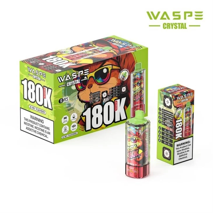 Waspe Crystal 8 in 1 180000 Puffs high quality