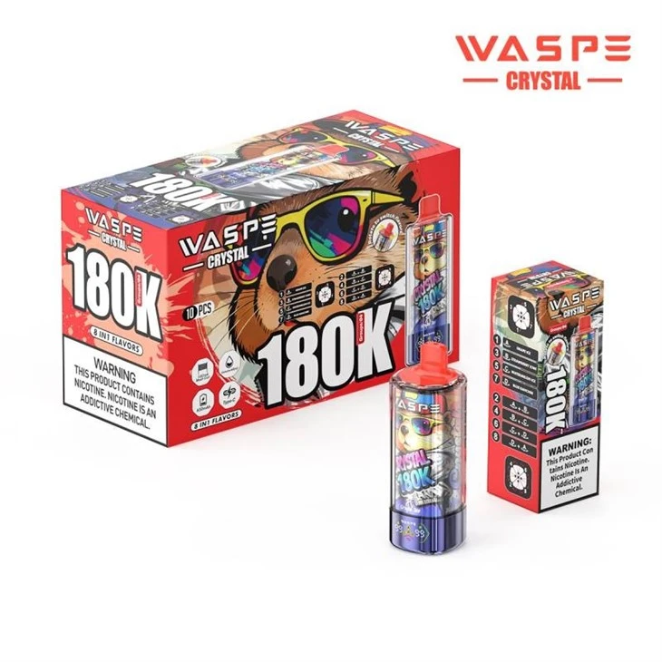 Waspe Crystal 8 in 1 180000 Puffs best